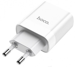 Hoco C80A Rapido 1xUSB, 1xUSB-C, 3А, PD20W, QC3.0 white