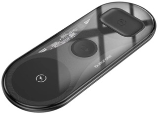 Borofone беспроводное зарядное устройство BQ19 3 в 1 black