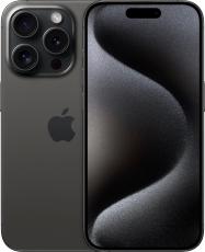Apple iPhone 15 Pro 256Gb black titanium (Dual: nano SIM + eSIM)